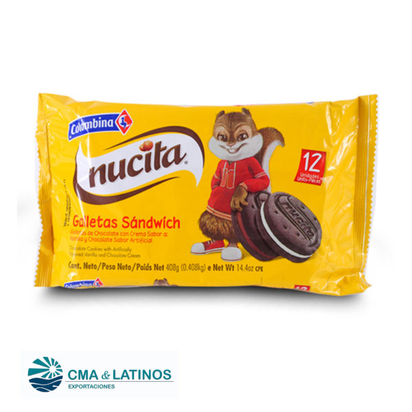 Galleta Nucita Sandwich chocolate